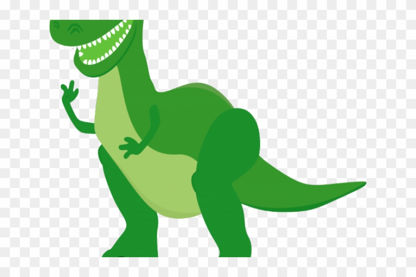 Toy Story Clipart T Rex - Rex From Toy Story Cartoon #1604433