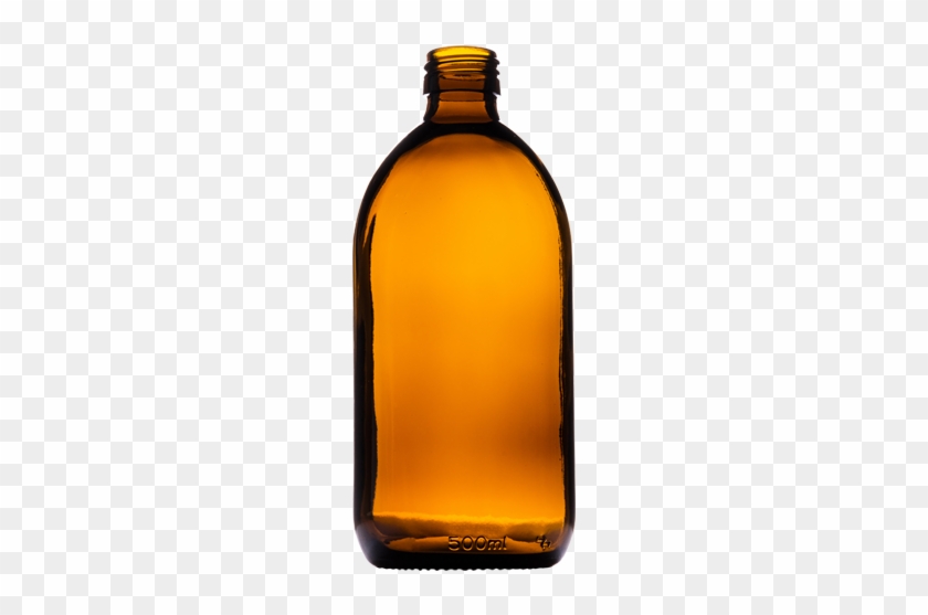 Medicine Bottle Transparent - Glass Bottle #1604518