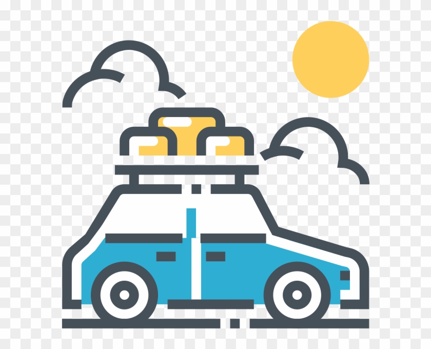 Travel Computer Icons Clip Art Transprent Ⓒ - Road Trip Icon #1604621