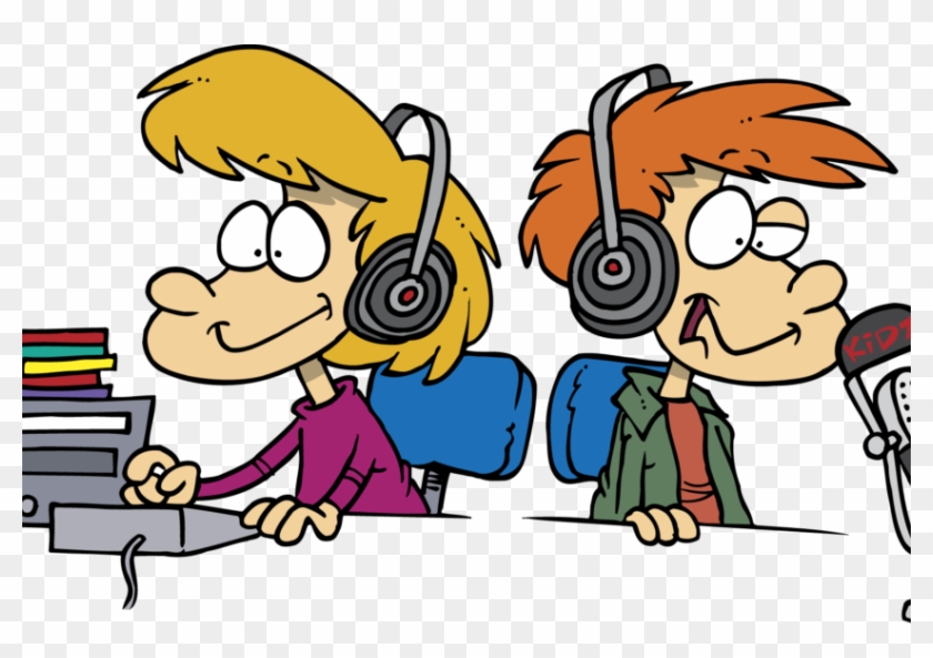 Radio - Radio Jockey Cartoon #1604736