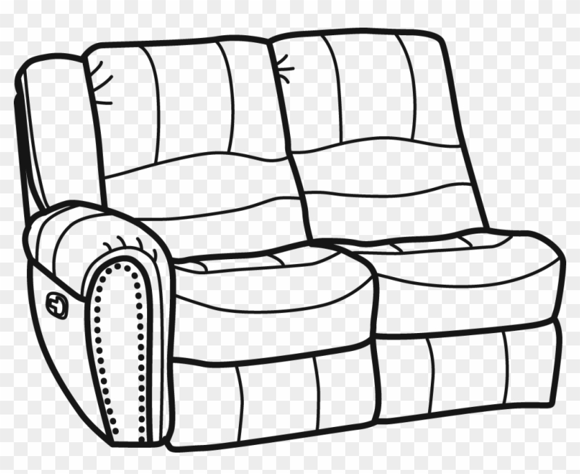 Share Via Email Download A High-resolution Image - Sofa Lineart #1604739