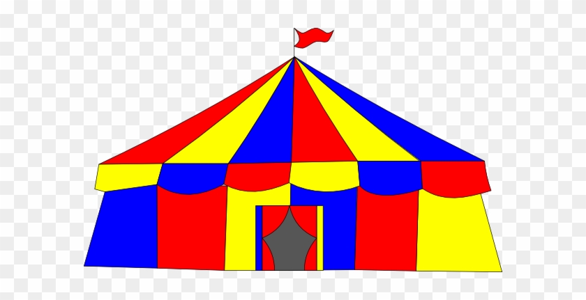 Big Top Tent Clip Art - Illustration #1604754