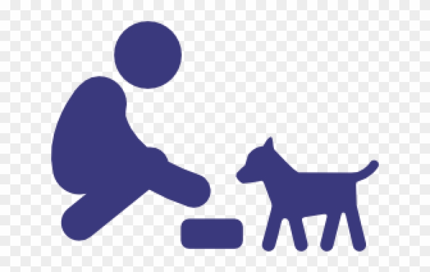 Pets Clipart Dog Exercise - Feed A Dog Png #1604780