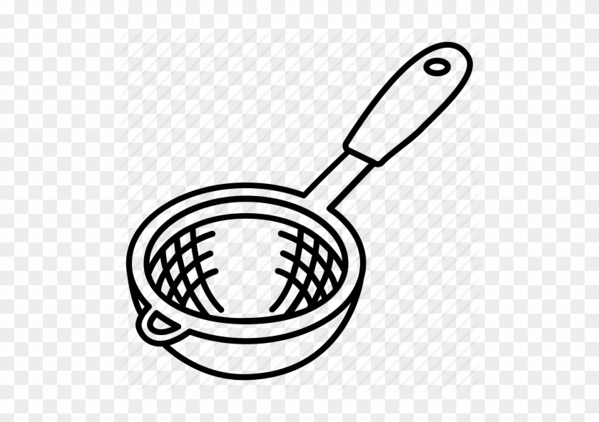 Colador Para Colorear Clipart Sieve Colander Clip Art - Draw Strainer #1605020