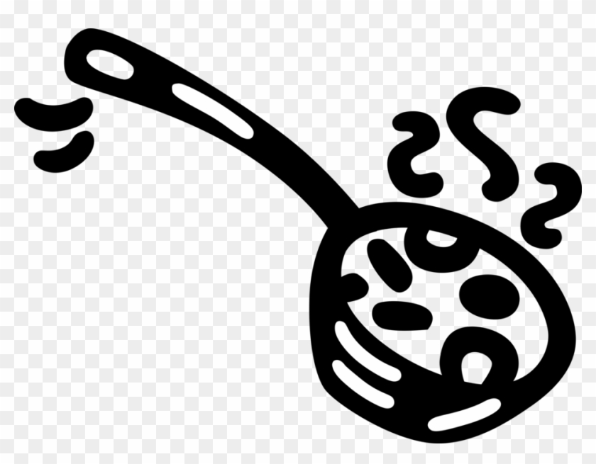 Soup Ladle Clip Art - Stencil #1605034
