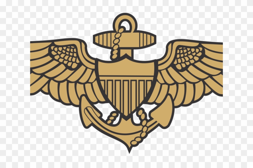 Aviation Clipart Military Wing - Us Navy Aviation Logo #1605065
