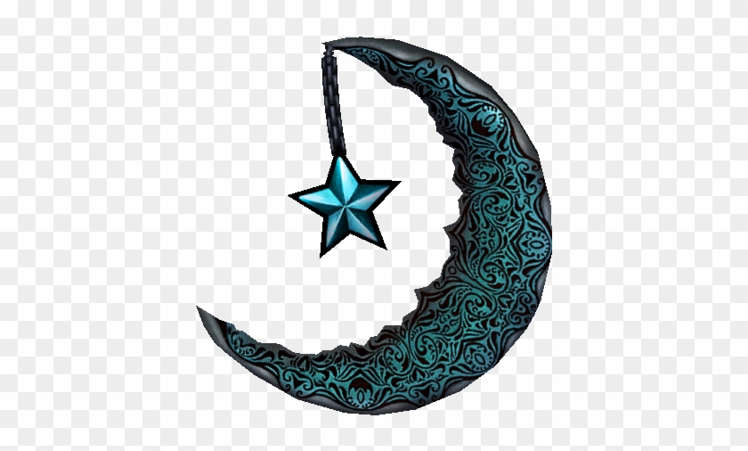 Crescent Moon Png - Blue Crescent Moon Png #1605091