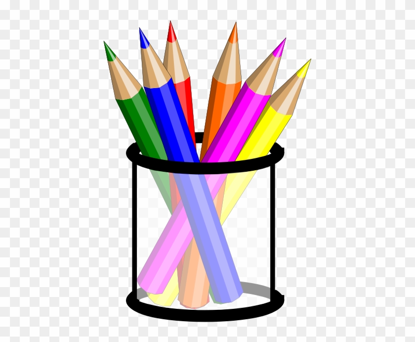 Benoitbalon Check Uncheck With Pencil - Color Pencil Clipart Png #1605150