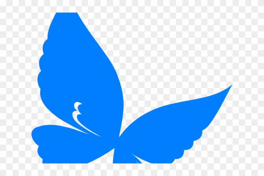 Light Blue Clipart Butterfly - Clip Art Red Butterfly Png #1605183