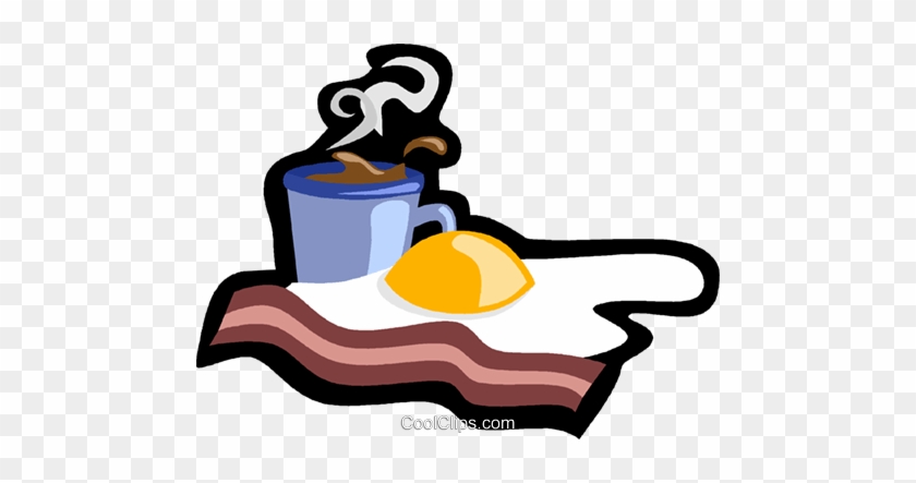 Breakfast, Bacon And Eggs Royalty Free Vector Clip - Breakfast, Bacon And Eggs Royalty Free Vector Clip #1605258
