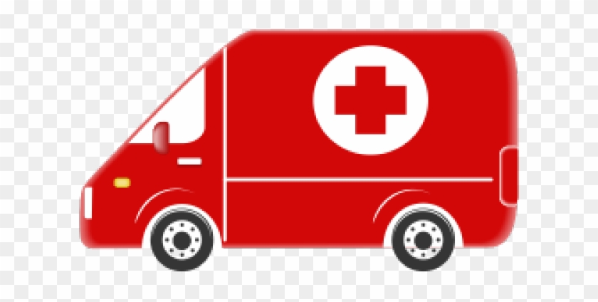 Red Cross Mark Clipart Health Care - Ambulance Car Icon #1605400
