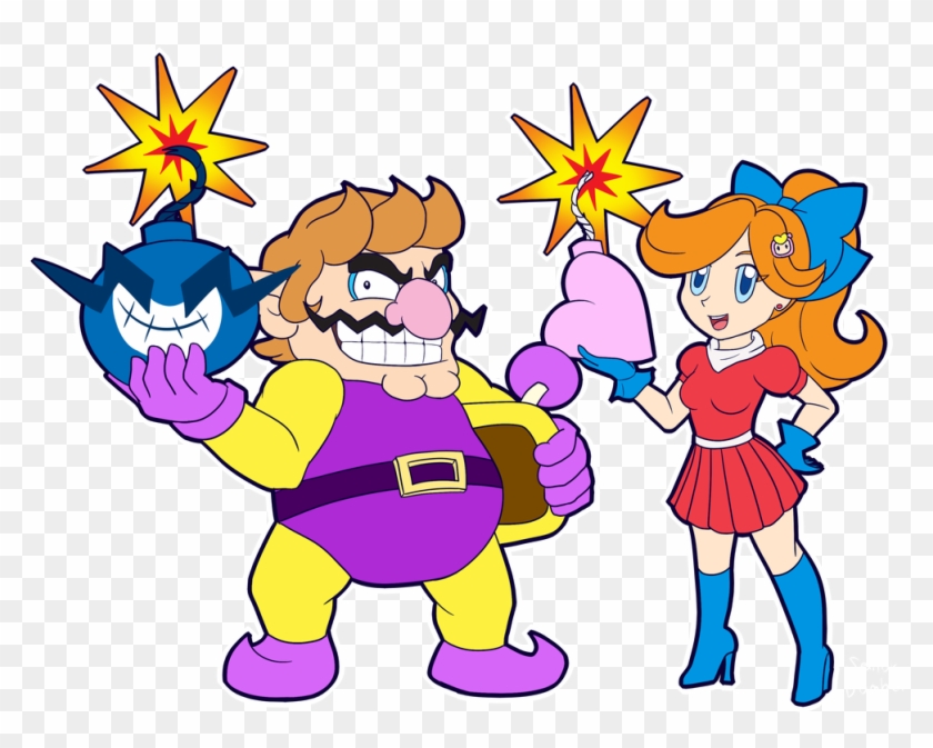 Wario And Mona - Warioware #1605442