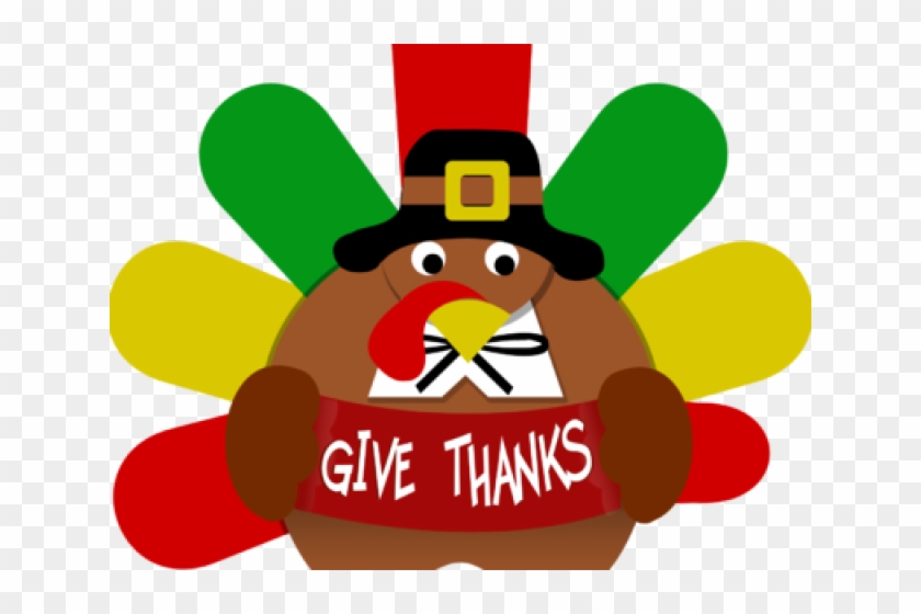 Thanksgiving Turkey Clipart , Png Download - Give Thanks Turkey Clipart #1605524