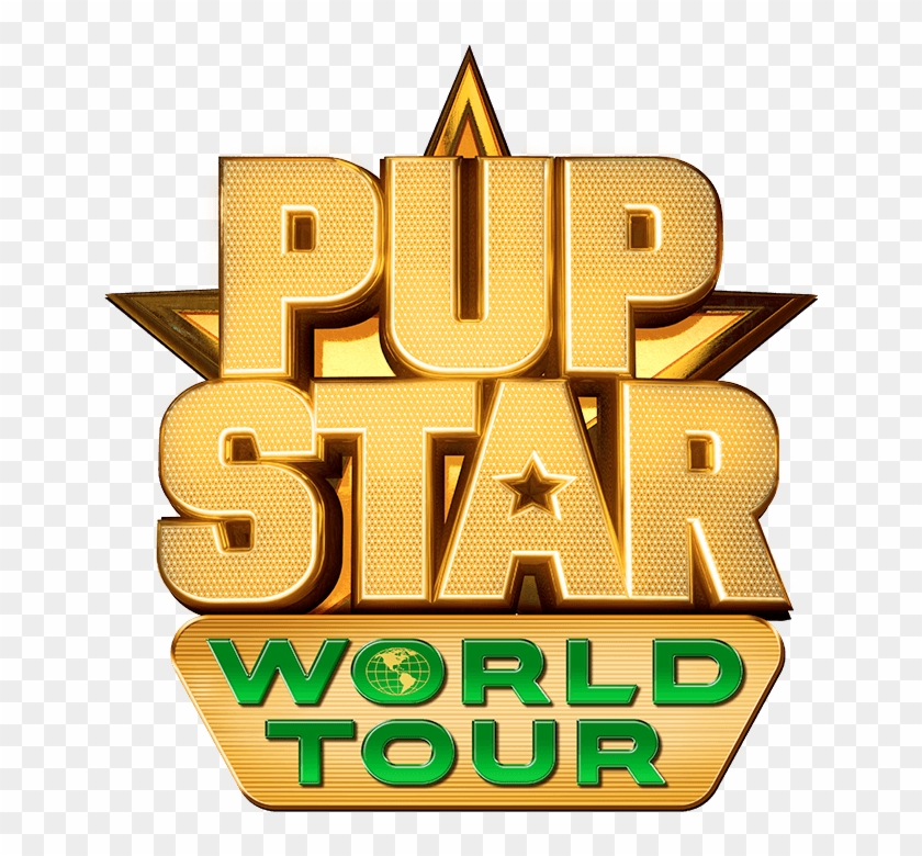 Logo Pup Star 3 World Tour - Pup Star World Tour Logo #1605551