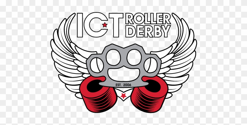 Ict Roller Derby Logo - Ict Roller Derby #1605713