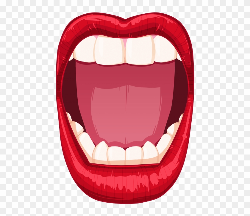 Download Open Clipart Photo - Open Cartoon Mouth Png #1605739