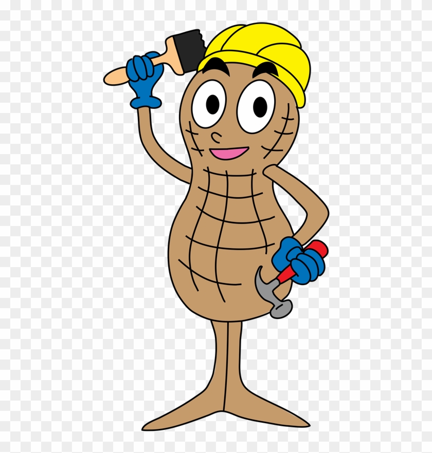 Peanut Handyman Logo By Kamink - Cartoon #1605746