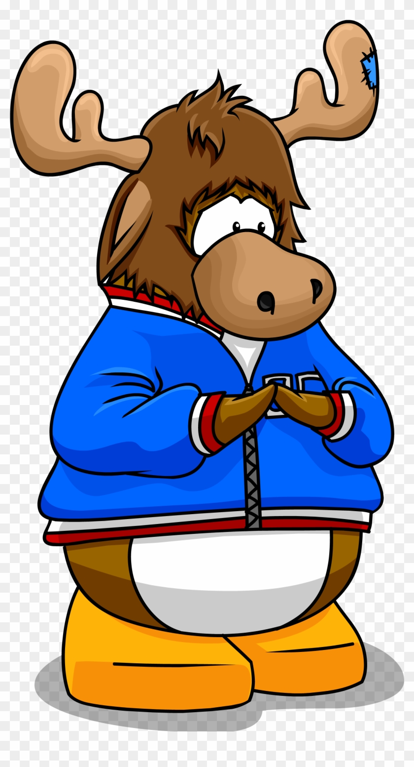 Png Royalty Free Stock Image The Moose Png Club Penguin - Club Penguin Team Red Or Team Blue #1605830