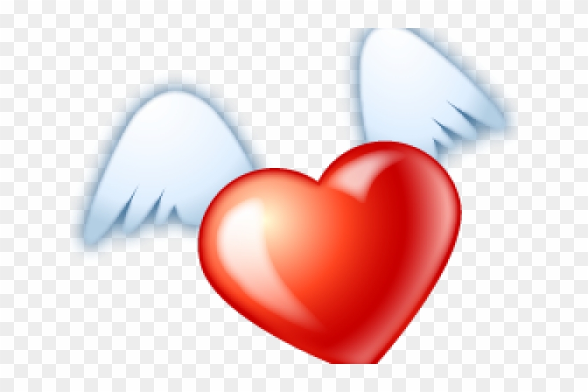 Heart With Wings Png #1605831