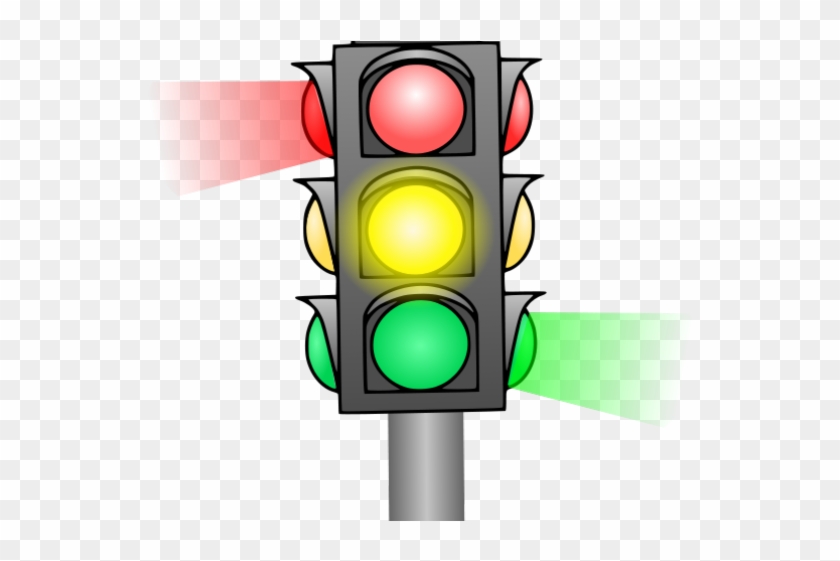 Traffic Clipart Chaos Person - Traffic Light Transparent Background #1605974