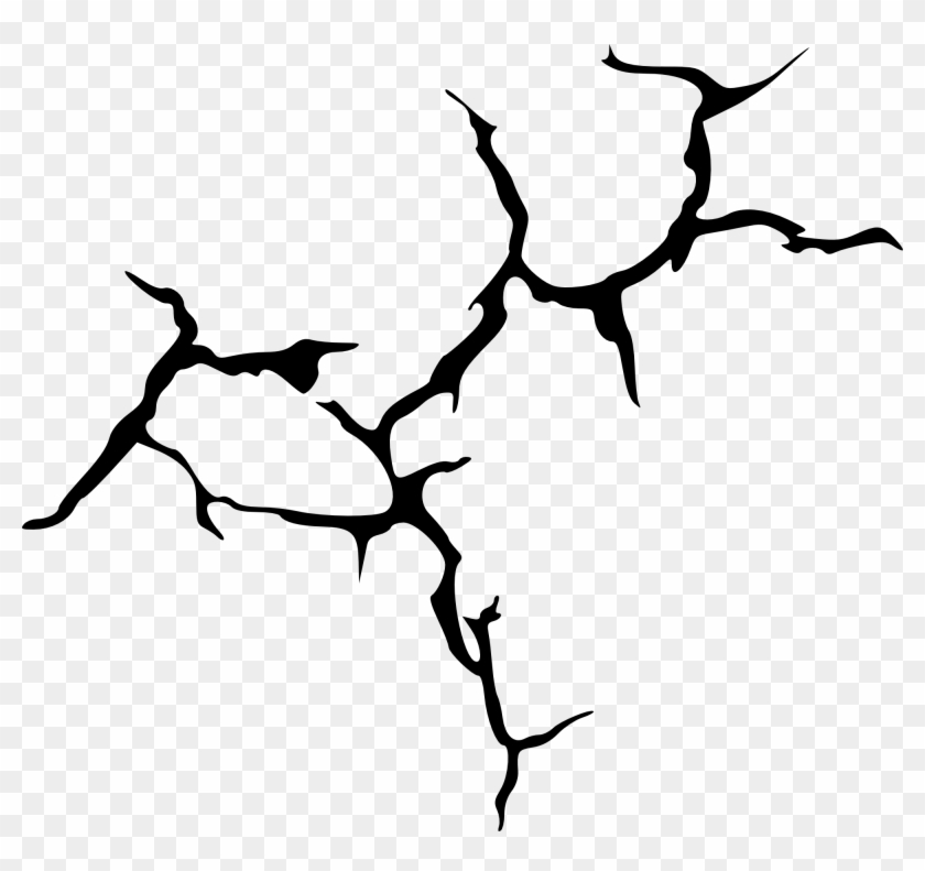 2000 X 1789 7 - Cracks Black And White Png #1606146