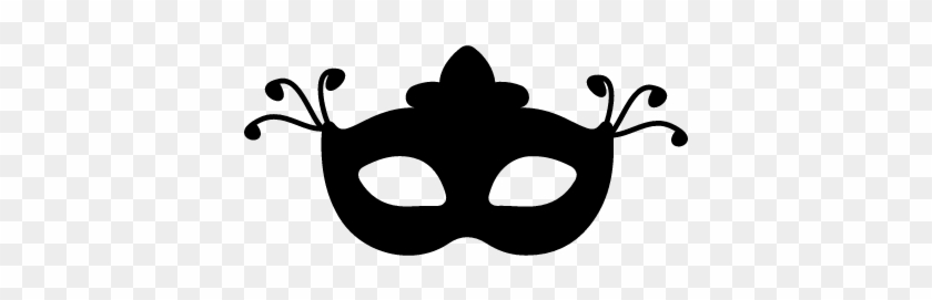 Carnival Mask Silhouette ⋆ Free Vectors Logos Icons - Mardi Gras Mask Silhouette #1606297