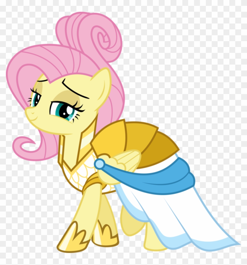 Mlp Vector The Warrior Of Inner By - Fluttershy Warrior Of Inner Strength #1606332