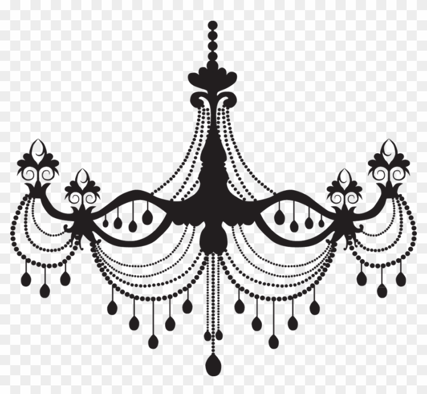 Bekarlığa Veda - Chandelier Silhouette Png #1606496