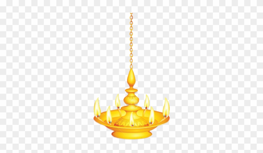 Oil Lamp Clipart Sri Lankan - Brass Lamp Clip Art #1606497