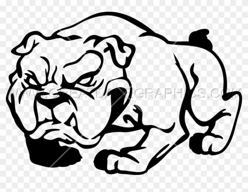 Bulldogs Drawing Clip Art - Angry Bulldog Drawing #1606611
