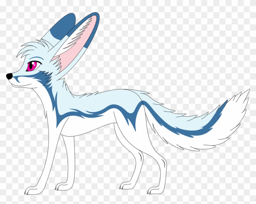 Racefox, The Blue Fennec Fox - Dog Catches Something #1606634