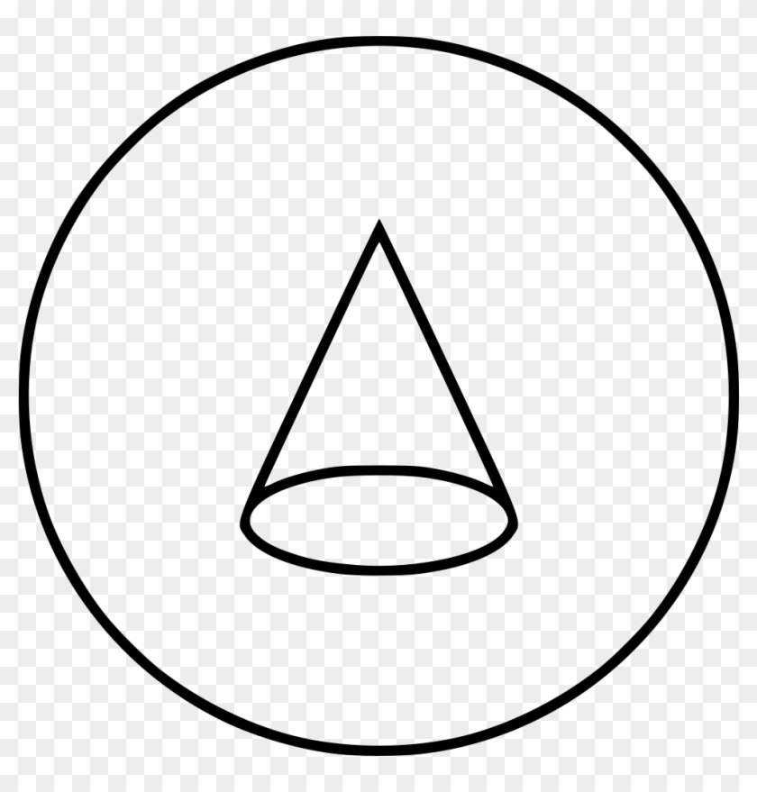 Cone Creative Outline Shape Comments - Icon #1606649