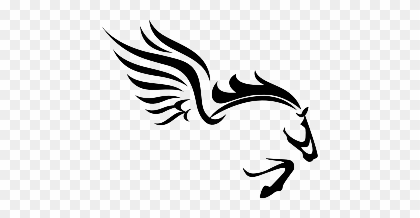 Car Art Image - Pegasus Sticker #1606686