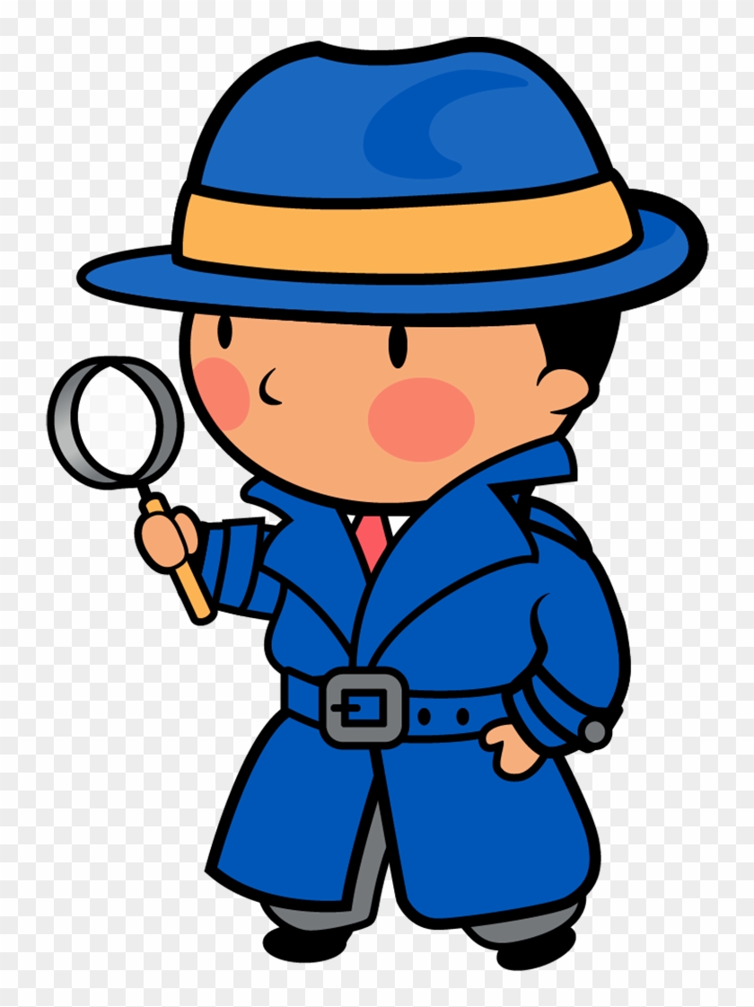 Detective Clipart Free - Cartoon Looking For Clues #1606853