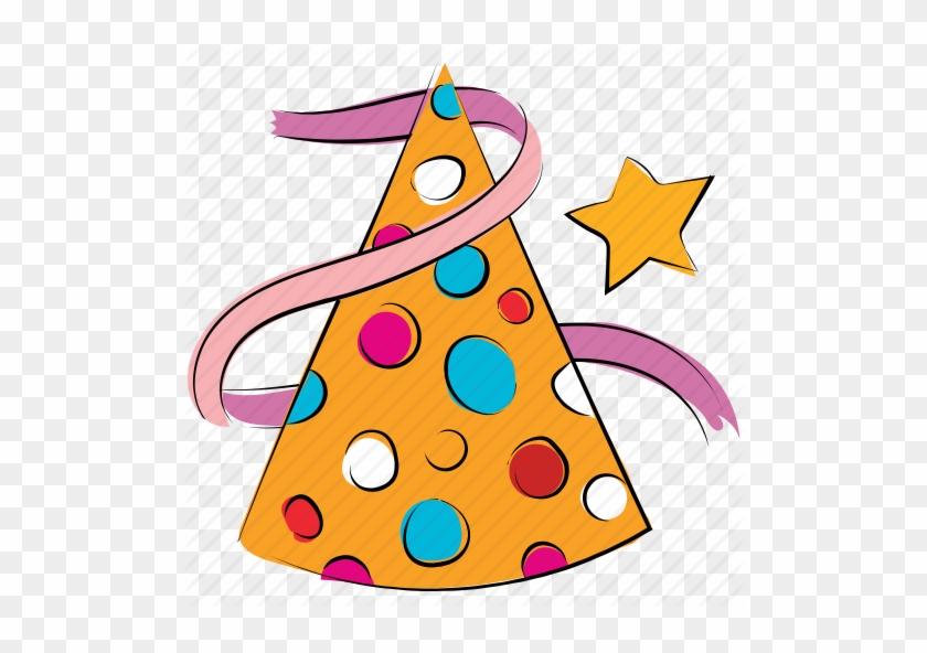 Birthday Hat Clipart Nye Party - Birthday Hat Icon #1606981