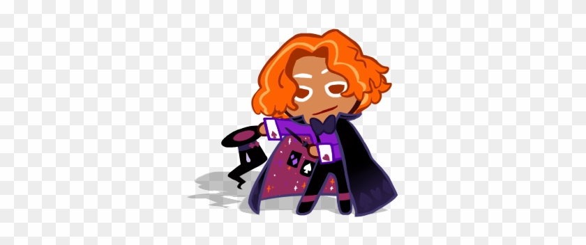 Bby Enby, Cursed Cards Costume Or Wicked Wand - Cookie Run #1607068