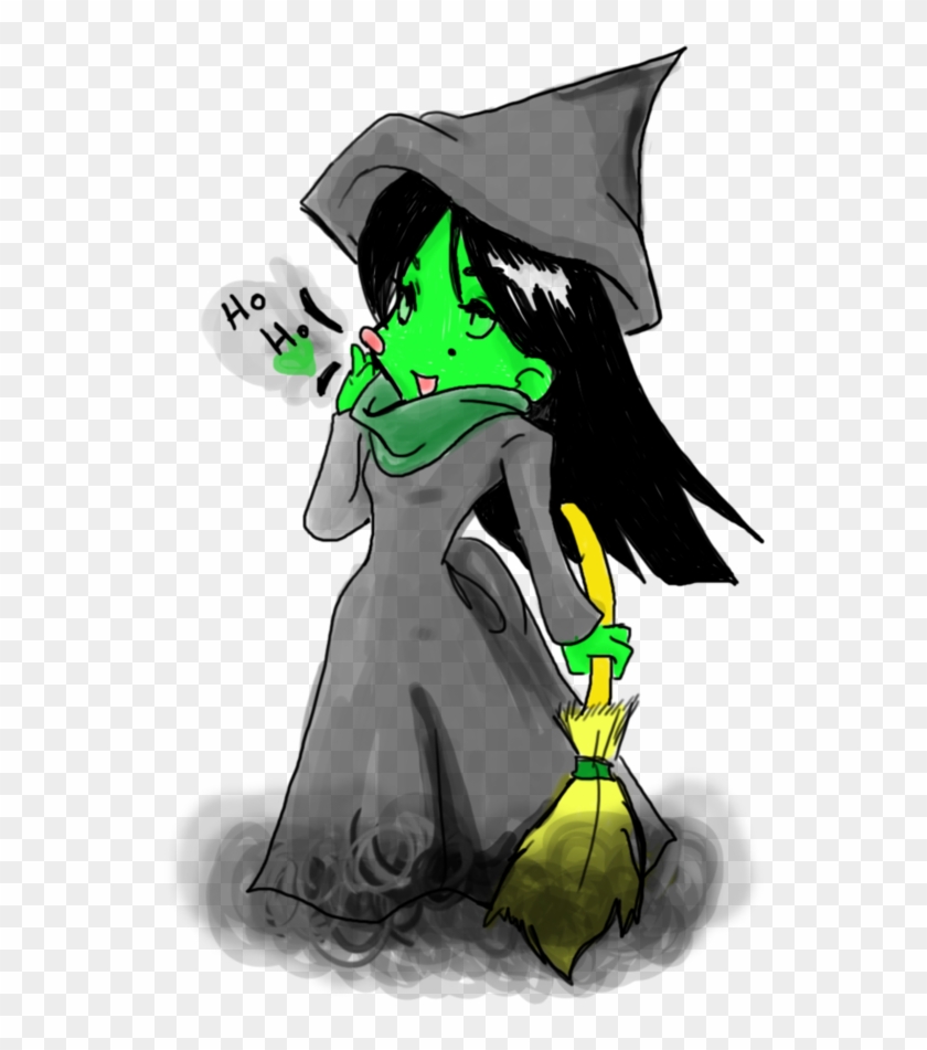 Drawn Witch Evil Witch - Chibi Evil Witch Png #1607082