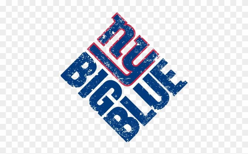 Free Download Big Blue Giants Clipart New York Giants - Ny Giants Big Blue Logo #1607153