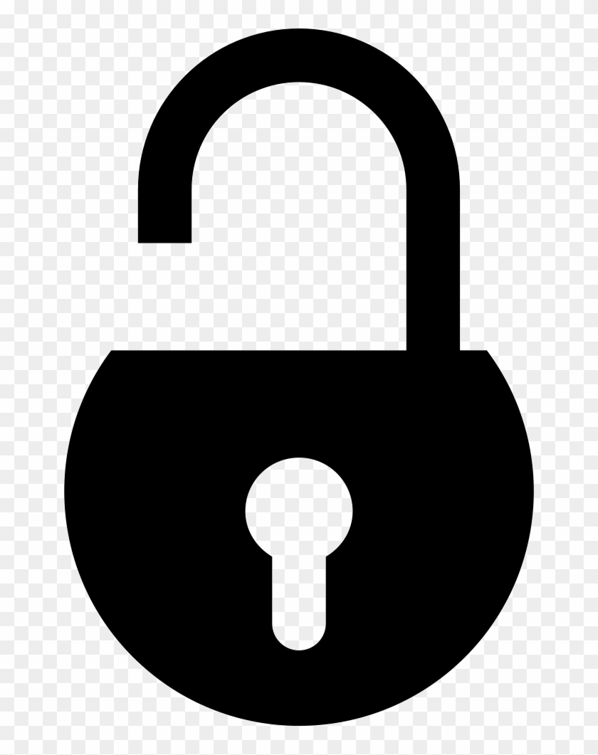 Padlock Clipart Unlocked Padlock - Security #1607188