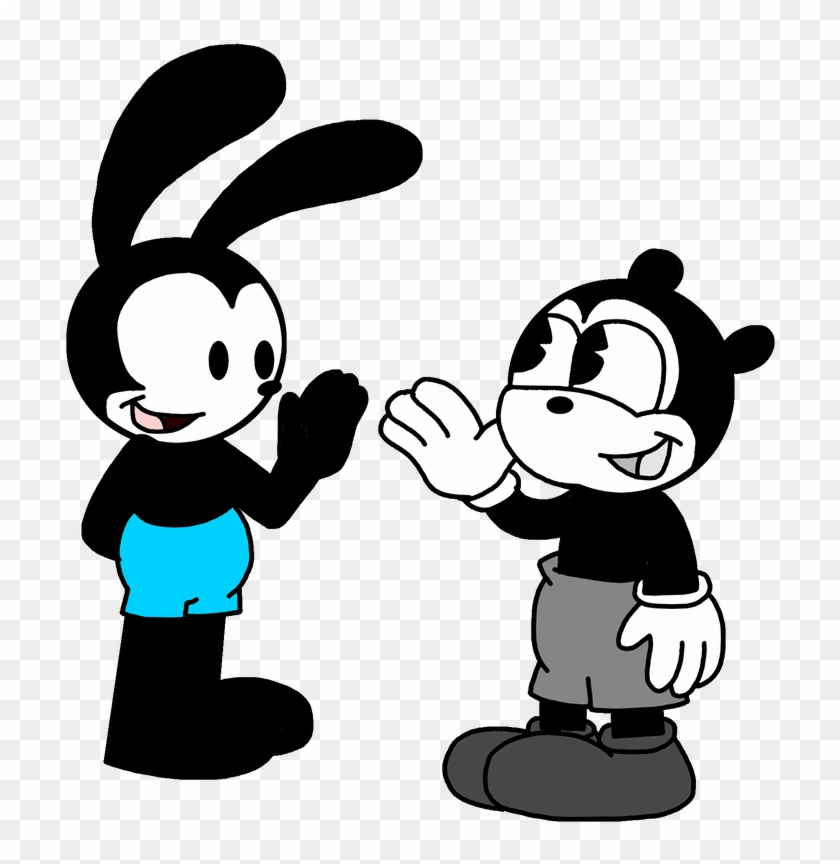 Oswald Meets Cubby By Mega Shonen One 64 - Cartoon #1607374