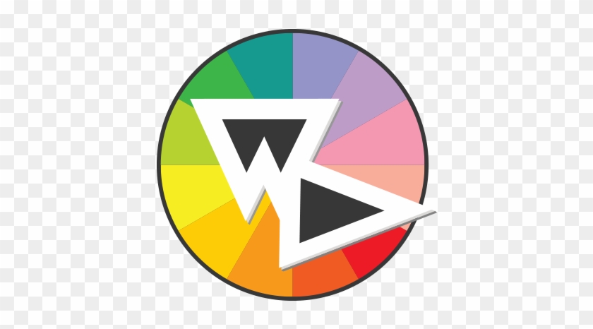 By Using Sharp Geometric Shapes , We Mimicked The Pointer - Wheel Decide Logo #1607474