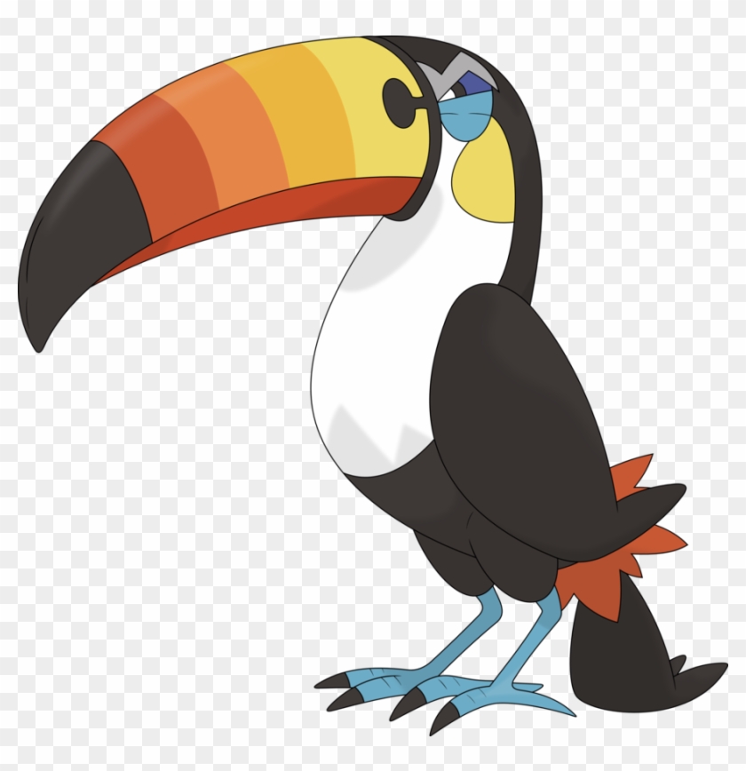 Toucan Clipart Woodpecker Bird - Pokemon Sun And Moon Toucannon #1607534