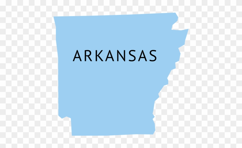 Clipart Royalty Free State Plain Map Transparent Png - State Of Arkansas Transparent #1607769