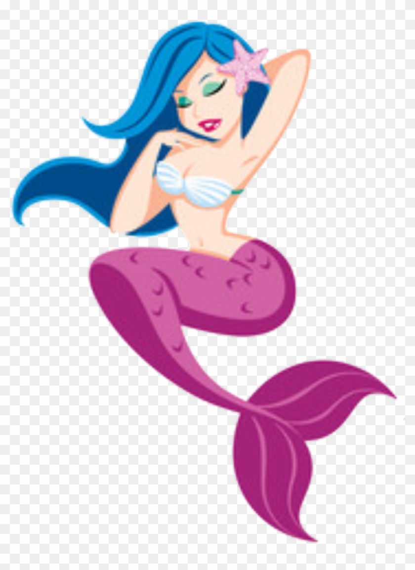 Sexy Sticker - Mermaid Vector #1607805