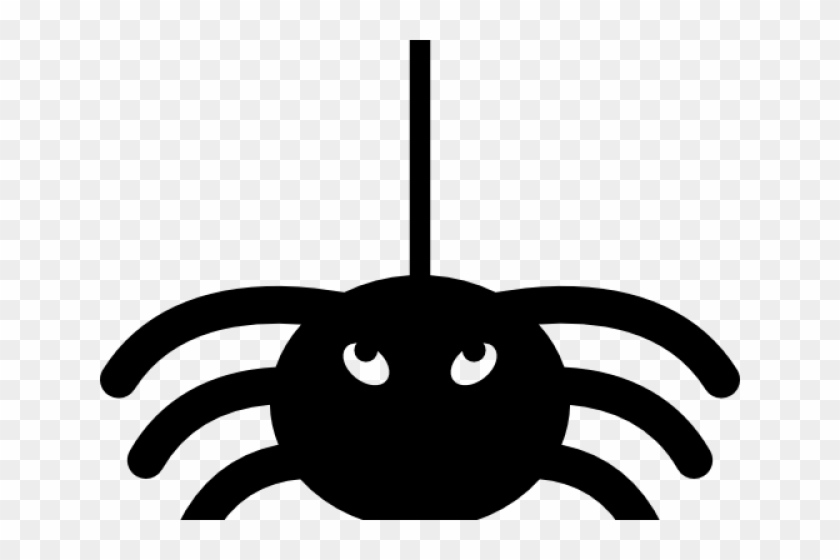 Spider Clipart Thread - Halloween Spider Icon Png #1607868