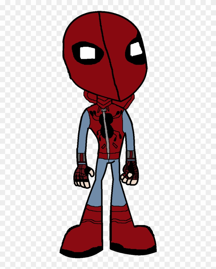 Spiderman Homemade Suit By Ben10kidflash - Cartoon #1608003