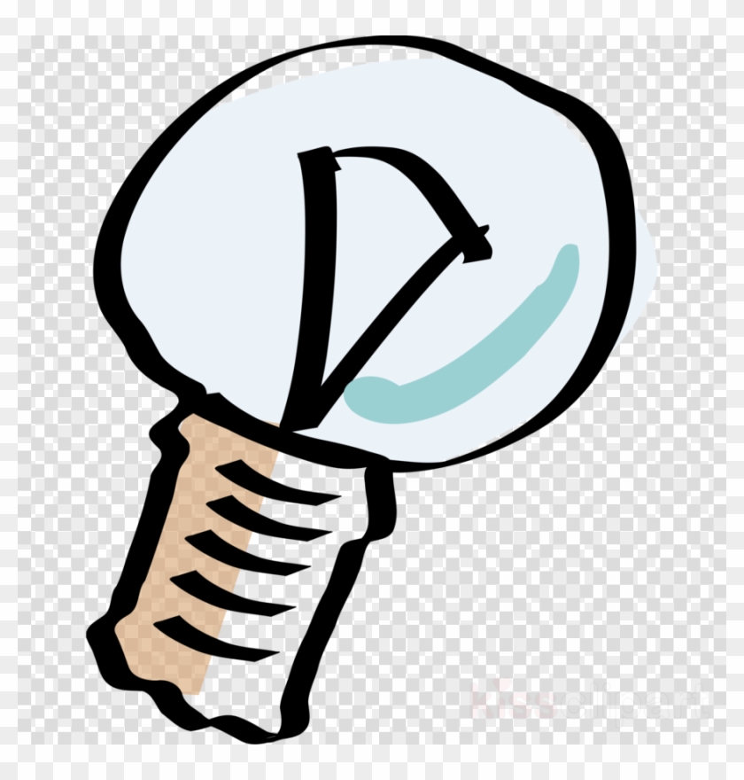 Cartoon Light Bulb Off Clipart Incandescent Light Bulb - Clip Art #1608070