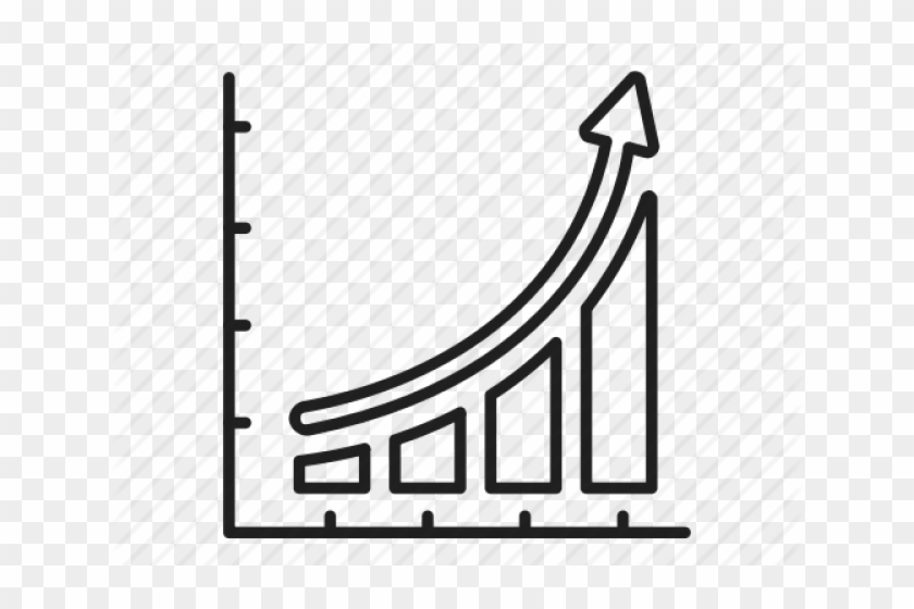 Graph Clipart Exponential Growth - Illustration #1608134