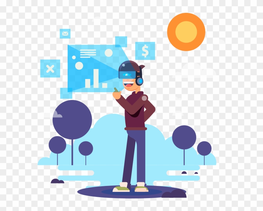 Augmented Reality Development Company With Expert Ar - Augmented Reality Clipart Png #1608145