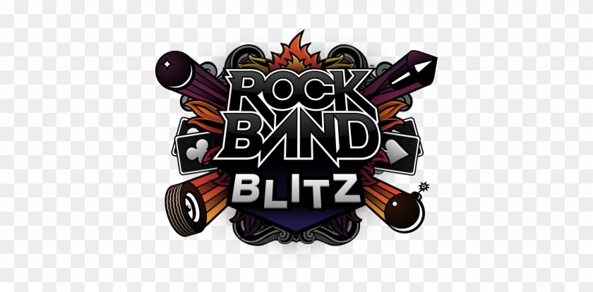 Rock Band High Quality Png Png Images - Rock Band Blitz Logo #1608301